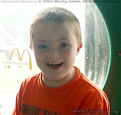 Liam at McDonalds